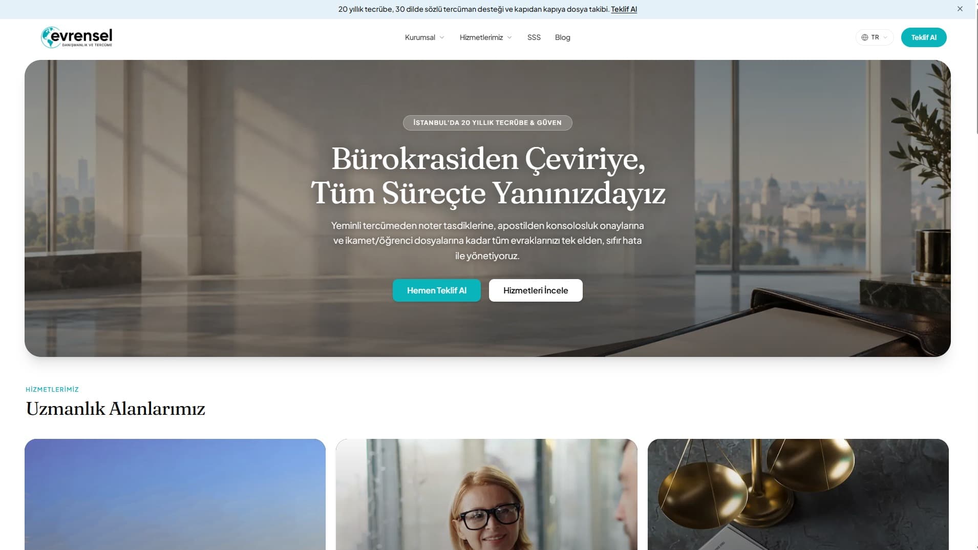 Universal Translation: Corporate Website and Document Tracking System