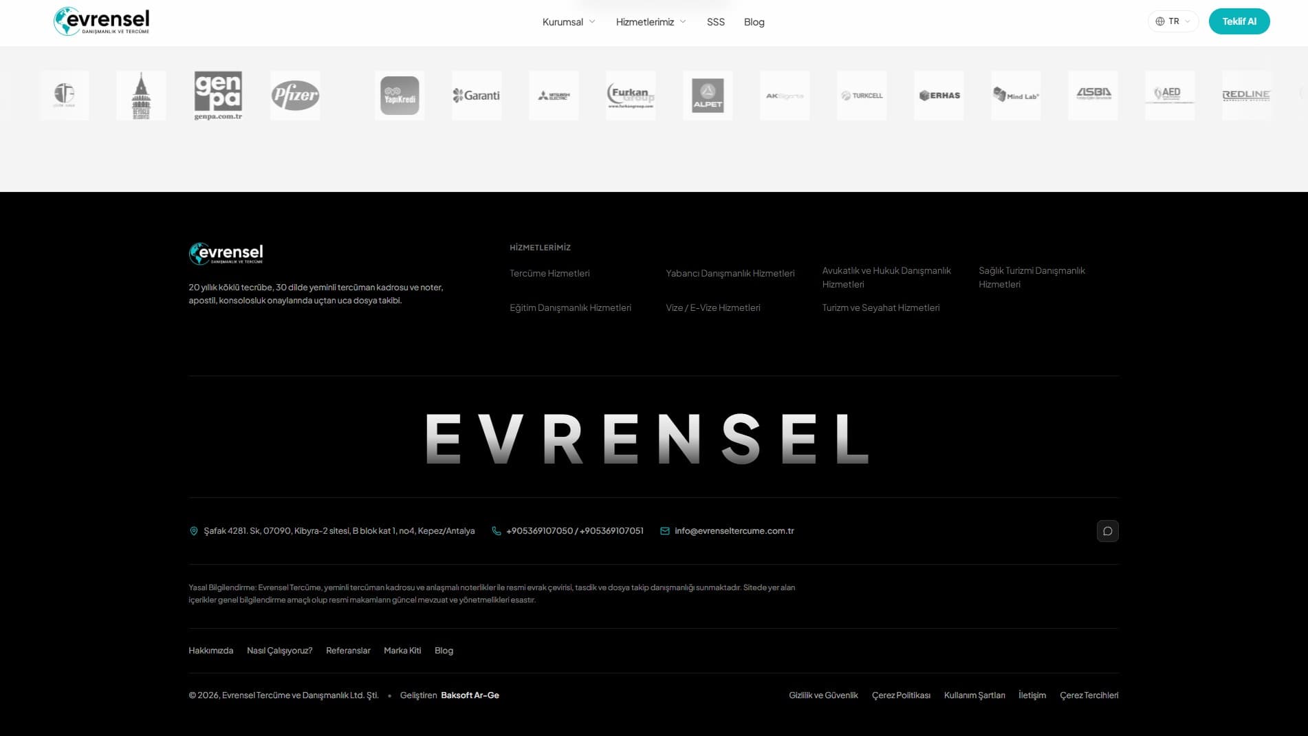 Universal Translation: Corporate Website and Document Tracking System