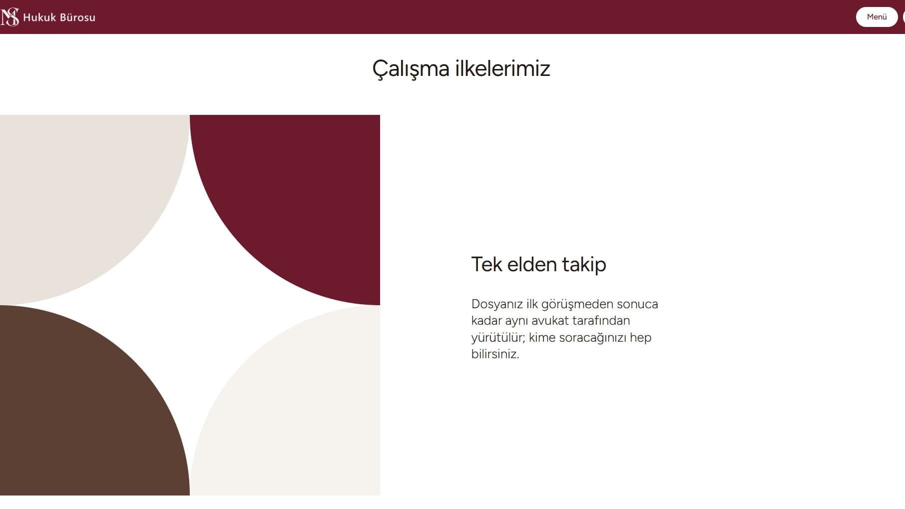 Юридическая фирма Sümbül: Веб-сайт и система отслеживания дел